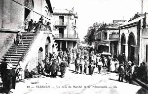 868- Tlemcen - Le Marche et la Poissonerie